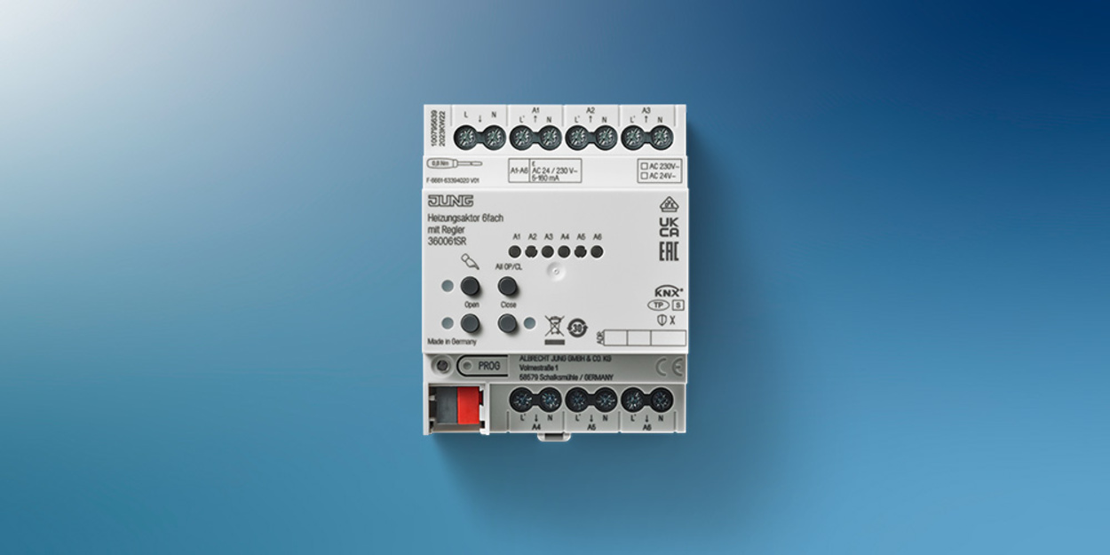 KNX Heizungsaktor 6-fach bei Elektro Weiler GmbH in Steinheim