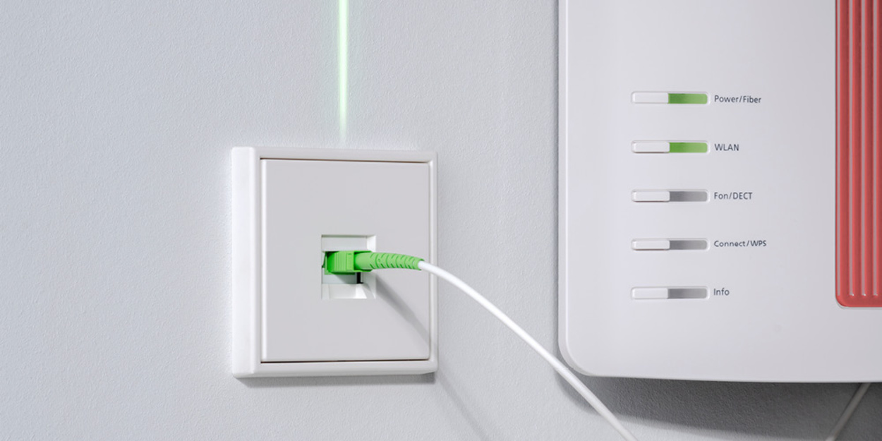 Die neuen Glasfaser-Anschlussdosen bei Elektro Weiler GmbH in Steinheim